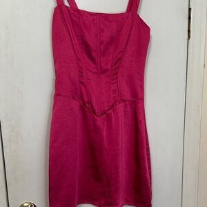 Princess Polly Vibrant Pink Mini Dress